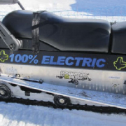 La premirère motoneige 100% électrique vendue à Avoriaz par Mountain E-Park