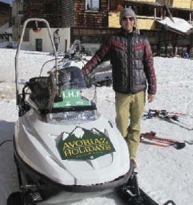 Thomas Arnéodo, directeur général de la Centrale Locative d'Avoriaz