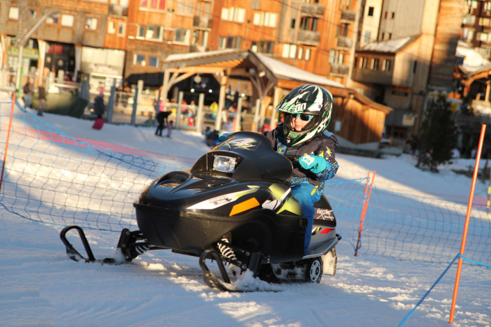 Un p'tit champion dans Avoriaz avec Mountain E-Park