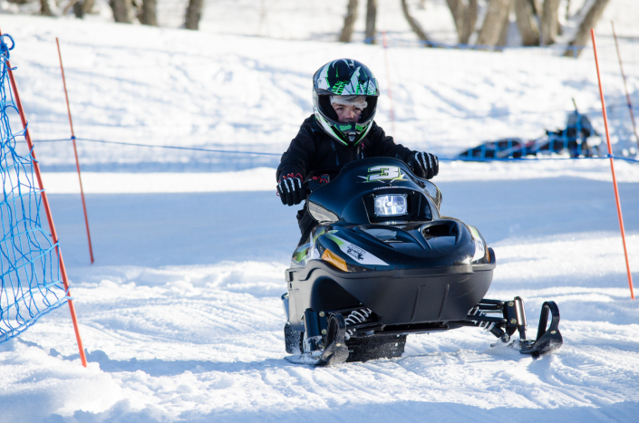 Dès 5 ans et jusqu'à 17 ans, Mountain E-Park accueille les enfants comme ici aux Gets