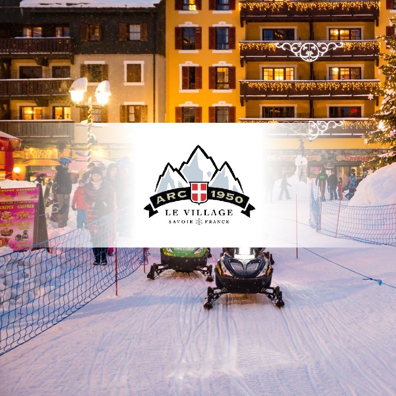 Mountain E-Park sur la neige des Arcs 1950