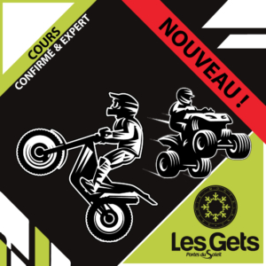 Cours confirmé et expert - Moto trial/quad - Les Gets