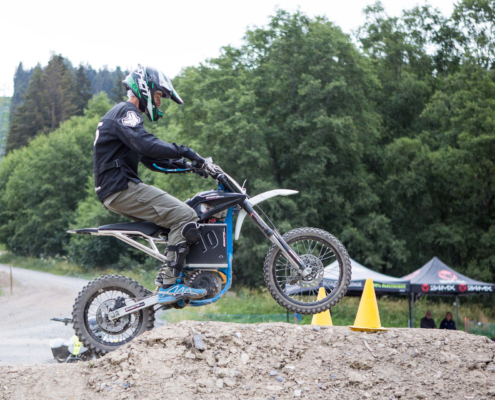 Session motocross au cours de ce bel été 2020