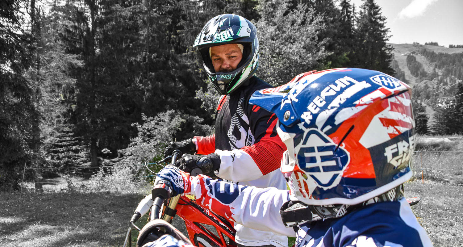 Session moto parent/enfant