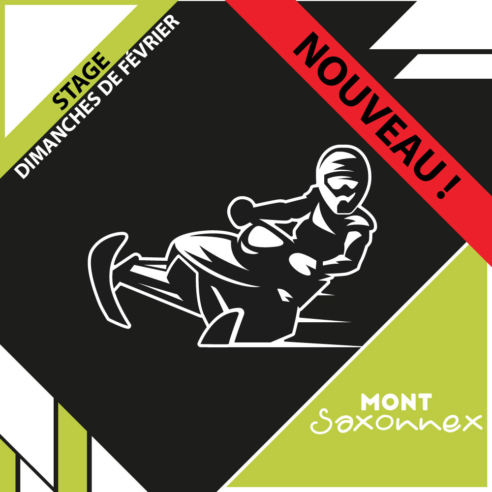 NOUVEAU : Stage motoneige (dimanches de Février) - Mont-Saxonnex